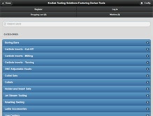 Tablet Screenshot of kodiaktooling.com